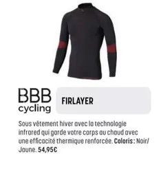 Bbb Cycling - Firlayer offre à 54,95€ sur Bouticycle