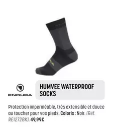 Humvee Waterproof Socks offre à 49,99€ sur Bouticycle