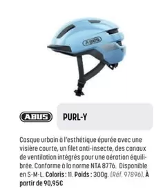Abus - Purl-Y offre à 90,95€ sur Bouticycle