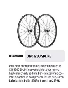DT Swiss - XRC 1200 Spline offre à 2499€ sur Bouticycle