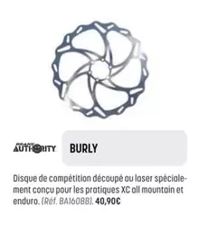 Authority - Burly offre à 40,9€ sur Bouticycle