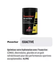 Powerbar - Isoactive offre à 14,99€ sur Bouticycle