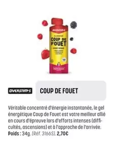Overstims - Coup De Fouet offre à 2,7€ sur Bouticycle