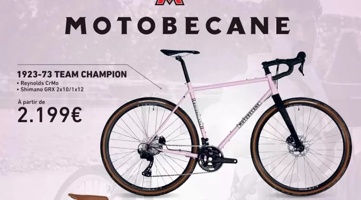 Motobecane - 1923-73 Team Champion offre à 2199€ sur Culture Vélo