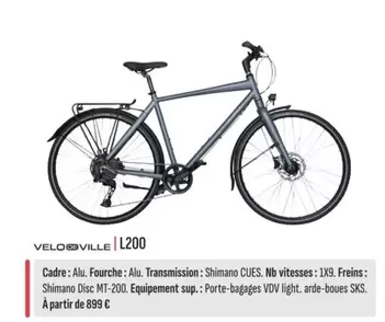 Velo De Ville - L200 offre sur Culture Vélo