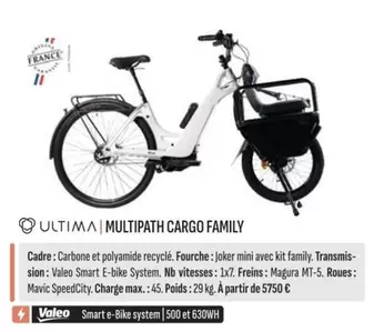 Ultima - I Multipath Cargo Family offre sur Culture Vélo