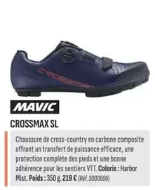Mavic - Crossmax Sl offre à 219€ sur Culture Vélo