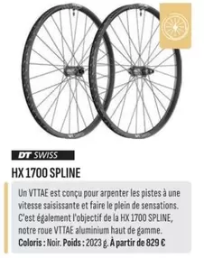 Hx 1700 Spline offre à 829€ sur Culture Vélo