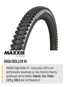 High Roller Iii offre à 105€ sur Culture Vélo