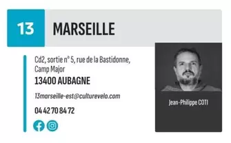 Marseille offre sur Culture Vélo