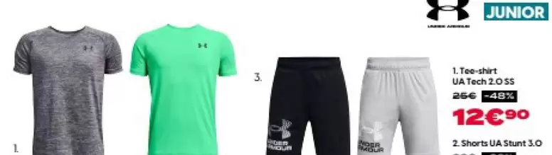 Tee-Shirt offre à 12,9€ sur City Sport