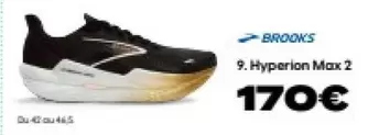 Brooks offre à 170€ sur City Sport