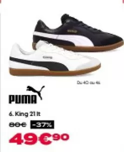Puma - offre à 49,9€ sur City Sport