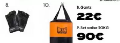 Set Valise offre à 22€ sur City Sport