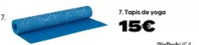 Tapis De Yoga offre à 15€ sur City Sport