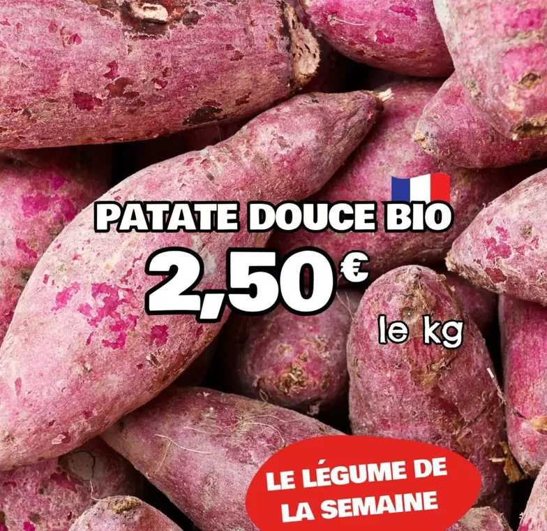 Patate Douce Bio offre à 2,5€ sur Nous anti gaspi