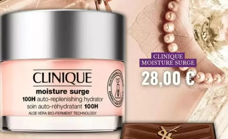 Clinique - Moisture Surge offre à 28€ sur Marionnaud