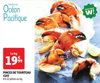 Pinces De Tourteau Cuit offre à 19,99€ sur Auchan Hypermarché
