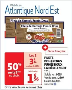 Filets De Harengs Fumés Doux offre à 2,07€ sur Auchan Hypermarché