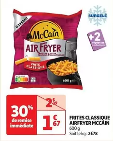 McCain - Frites Classique Airfryer  offre à 1,67€ sur Auchan Hypermarché