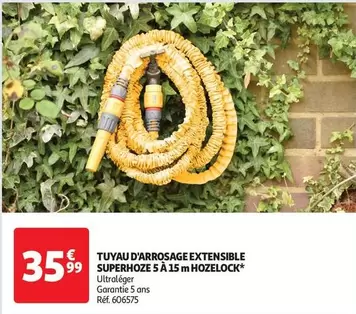 Hozelock - Tuyau D'Arrosage Extensible Superhoze offre à 35,99€ sur Auchan Hypermarché