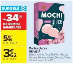 Sakura - Mochis Glacés offre à 3,62€ sur Cora