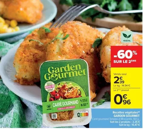 Look - Recettes vegetales offre à 2,39€ sur Cora