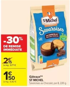 St michel - Gâteaux offre à 1,5€ sur Cora