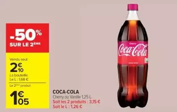 Coca cola - Original offre à 2,1€ sur Cora