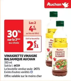Auchan - Vinaigrette Vinaigre Balsamique offre à 2,31€ sur Auchan Supermarché