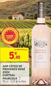 Château - Aop Côtes De Provence Rosé 2022 offre à 5,45€ sur Intermarché