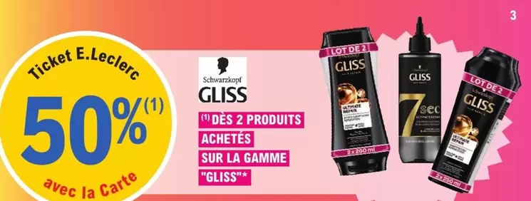 E.Leclerc - Sur La Gamme offre sur E.Leclerc