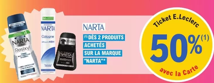 Narta - Sur La Marure offre sur E.Leclerc
