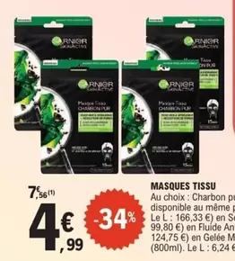 Masques offre à 4,99€ sur E.Leclerc