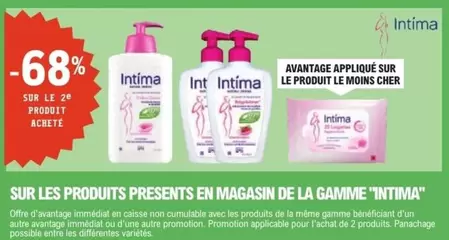 Intima - Sur Les Produits Presents En Magasin De La Gamme offre sur E.Leclerc