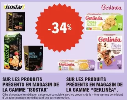 Isostar - Sur Les Produits Présents En Magasin De La Gamme "isostar" offre sur E.Leclerc