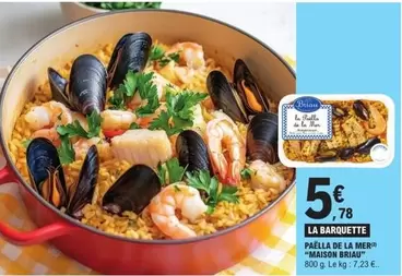 Maison Briau - Paella De La Mere offre à 5,78€ sur E.Leclerc