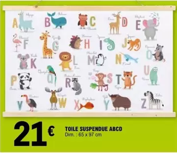 Dim - Toile Suspendue Abcd offre à 21€ sur E.Leclerc
