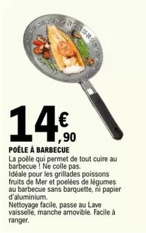 Poêle À Barbecue offre à 14,9€ sur E.Leclerc