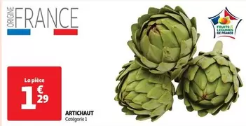 Artichaut offre à 1,29€ sur Auchan Hypermarché