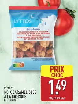 Noix Caramélisées A La Grecque offre à 1,49€ sur Aldi