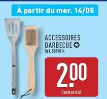 Accessoires Barbecue offre à 2€ sur Aldi