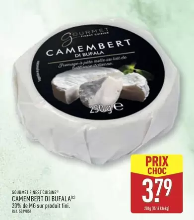 Fini - Camembert Di Bufala offre à 3,79€ sur Aldi
