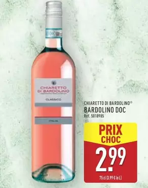 Charetto Di Bardolino Bardolino DOC offre à 2,99€ sur Aldi