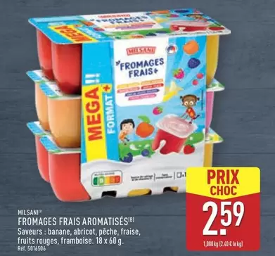 Mega - Fromages Frais Aromatises offre à 2,59€ sur Aldi