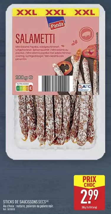Stick De Salchisense offre à 2,99€ sur Aldi