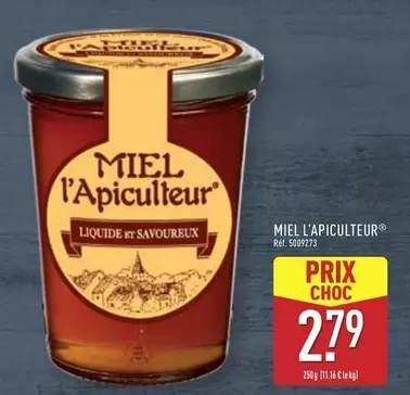 Miel L'Apiculteur - Miel L'apiculteur offre à 2,79€ sur Aldi