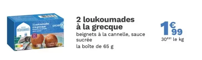 Loukoumades À La Grecque offre à 1,99€ sur Picard