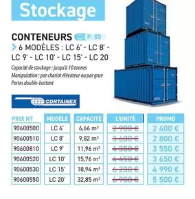 Contenuirs offre à 2400€ sur Loxam