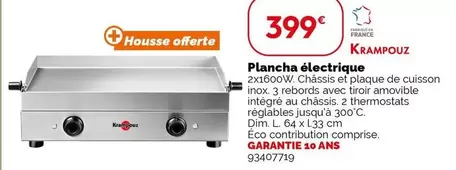 Krampouz - Plancha Électrique offre à 399€ sur Weldom